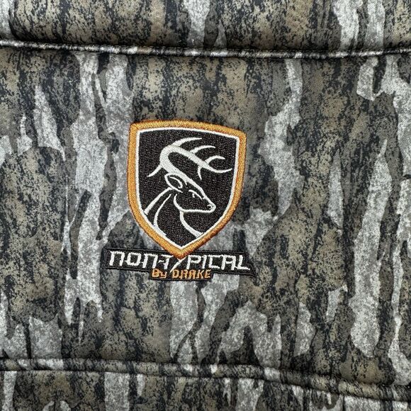 Drake Non-Typical Silencer Full Zip Jacket Mossy Oak Bottomland Mens Size 3XL - Picture 12 of 14